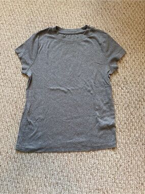 Classic Grey High Crewneck Women's Tee